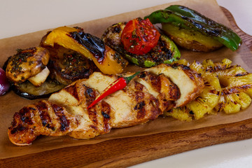 Grilled chicken breast