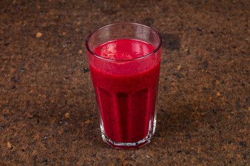 Delicious currant smoothie