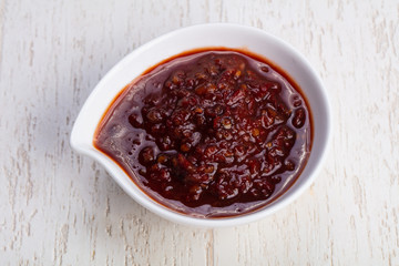 Spicy chili sauce