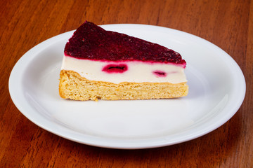 Delicious raspberry souffle