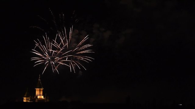 Timisoara, Romania - Fireworks August 3, 2017
