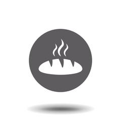 Hot bread icon