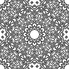 Modern symbol stylish Decorative Cicle Vector Shapes. Floral mandala. Fantastic Vector illustration