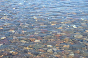 pebble beach, texture