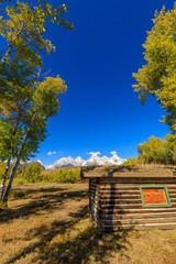 Scenic tetons Autumn Landscape