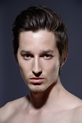 Fototapeta premium close-up portrait of guy