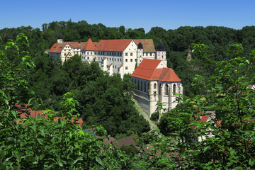 Schloss Haigerloch, Baden Württemberg; Deutschland, Eyachtal; 