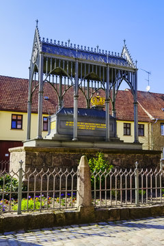 Denkmal K&ouml;nigin Luise von Preu&szlig;en, Gransee, Brandenburg, Deutschland