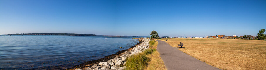 Fototapeta na wymiar Coastal Path Panorama