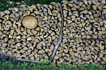 Holzstapel