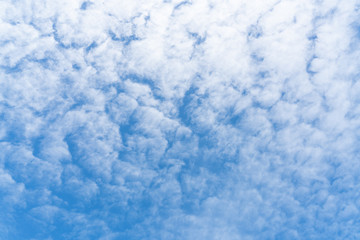 lovely day have a blue sky and beautiful Cloud, cloud background concept