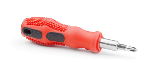Screwdriver isolated on white