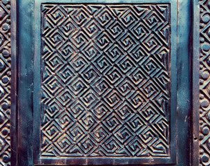 Wood carved ornament, background for desygn and wallpaper.