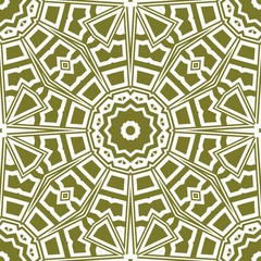 Modern colored seamless lace pattern with abstract geometric flower. Fashion design background for invitation card. illustration