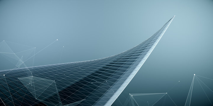 abstract grey geometric background