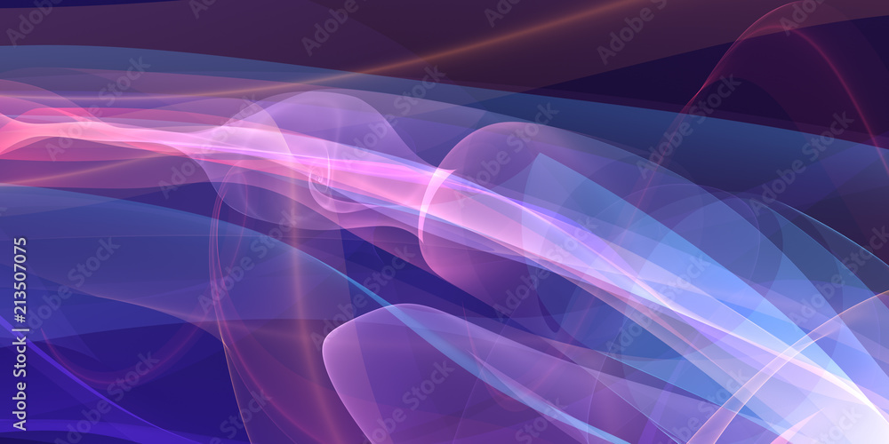 Poster abstract glowing lines background