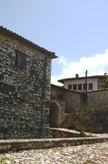Fototapeta na wymiar Citadelle de Berat (Albanie) 