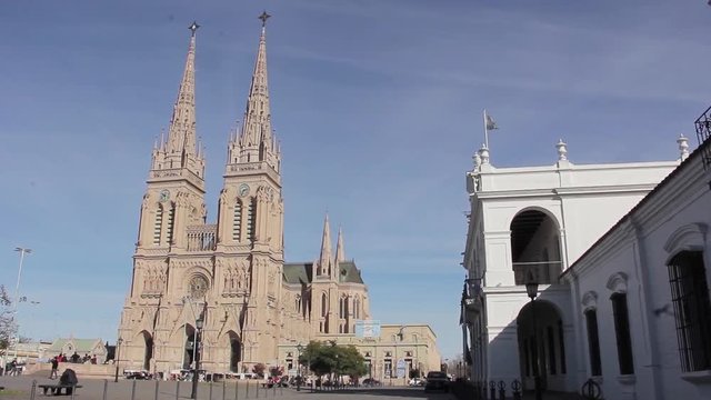 Basilica of Our Lady of Lujan, in Buenos Aires (Argentina).