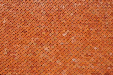 abstract background texture brown tile roof pattern