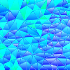 abstract vector stained-glass triangle mosaic background