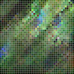 abstract vector square pixel mosaic background