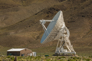 Dish and Building