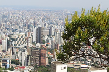 BELO HORIZONTE - VISTA DO MIRANTE DAS MANGABEIRAS