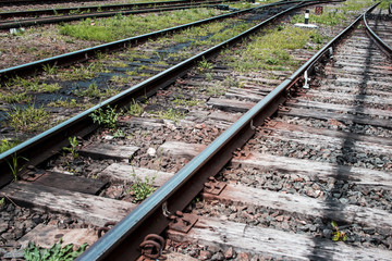 Fototapeta premium The old railway