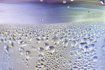 Condensation Detail on a Glass