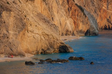 Porto Katsiki beach. Lefkada, Greece