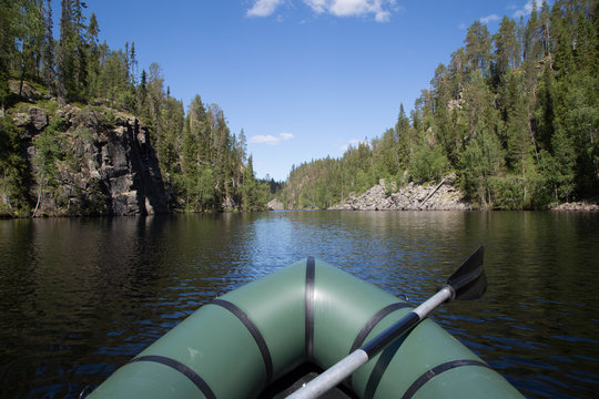 Kansallispuisto, national park, packraft