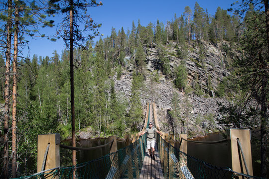 Kansallispuisto, national park, hiker