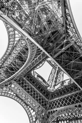 Keuken foto achterwand Grijs Eiffeltoren in de zomer