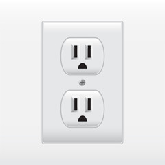 Electrical Outlet Object Illustration