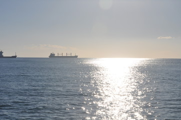 Fototapeta premium The beautiful Limassol Molos in Cyprus