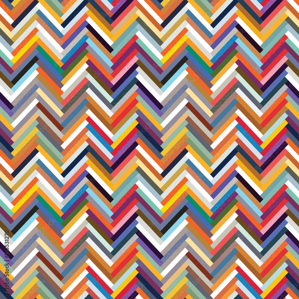 Poster abstract seamless pattern of rectangles. docking forms at an angle.