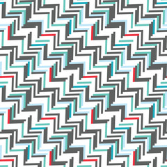 Abstract seamless pattern of rectangles. Docking forms at an angle.