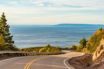 Cabot Trail scenic view