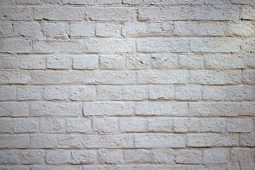 old white brick wall texture background