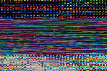 Pixel pattern of a digital glitch / Abstract background, pattern of a digital glitch.