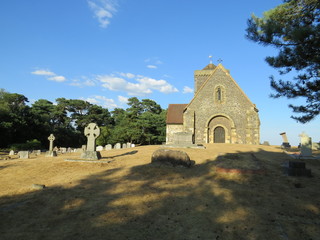 Church on the hillside