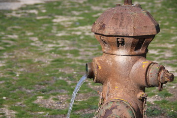 Fire Hydrant with Water 1