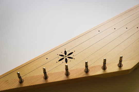 Kannel, Estonian traditional harp musical instrument for folk music in Estonia, Finland.