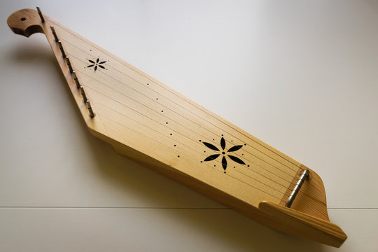 Kannel, Estonian traditional harp musical instrument for folk music in Estonia, Finland.