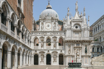 Fototapeta na wymiar Italy Venice Doge's Palace