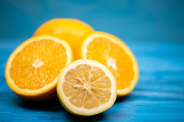 Tropical natural orange fruit