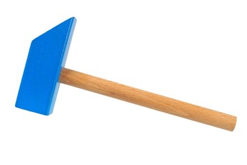 Wooden toy hammer