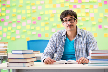 Student with many conflicting priorities