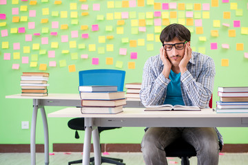 Student with many conflicting priorities
