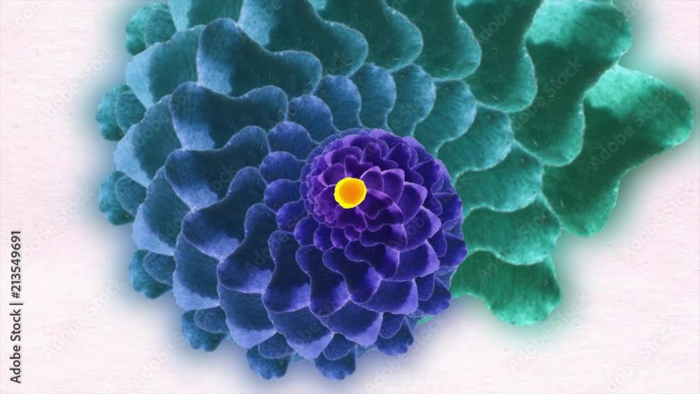 Poster vibrant watercolor loop. colorful animation ink with luma matte as alpha channel for effects or back